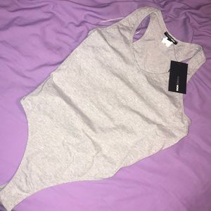 Grey Body Suit